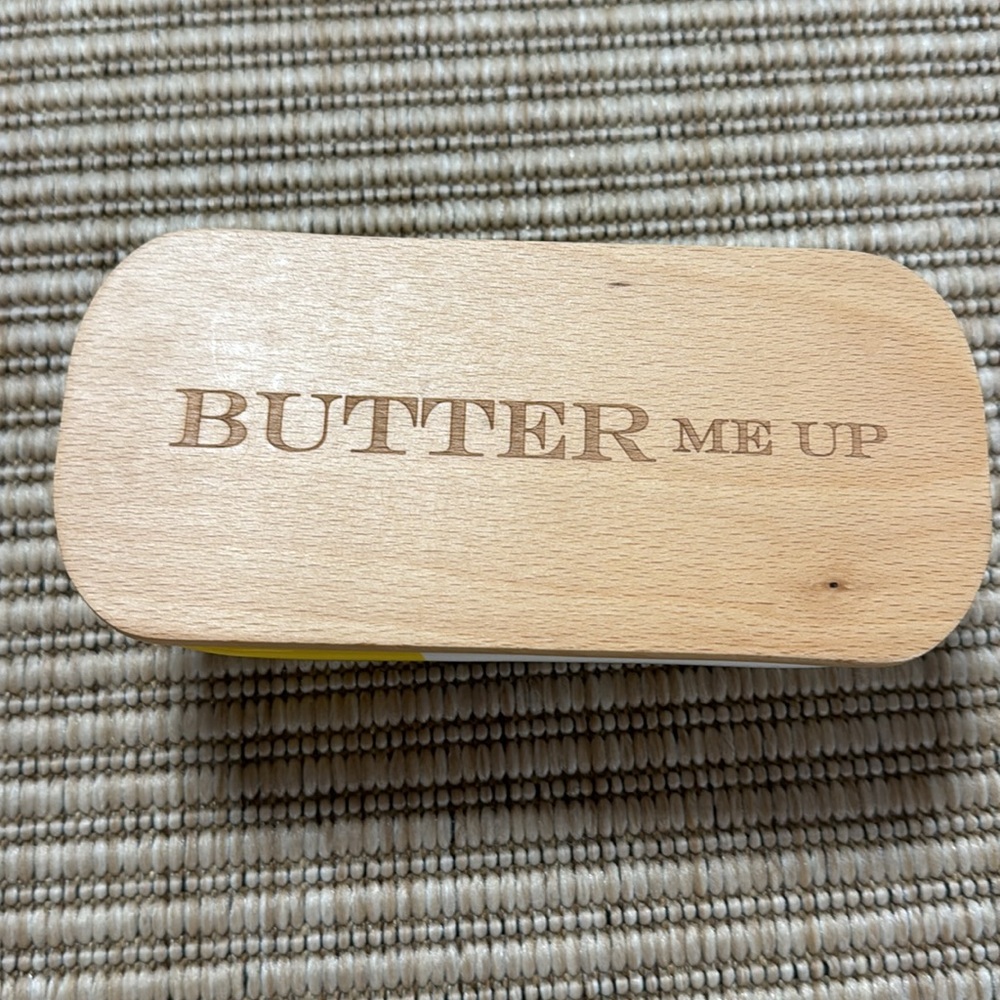 Talisman Designs Butter Dish “Butter Me Up “ - Picture 3 of 13